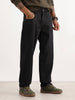 Washed Loose Fit Denim Jeans | Black