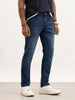 Slim Fit Washed Denim Jeans | Black