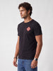 Regular Fit Placement Printed T-Shirt | Black | WSTS052CF
