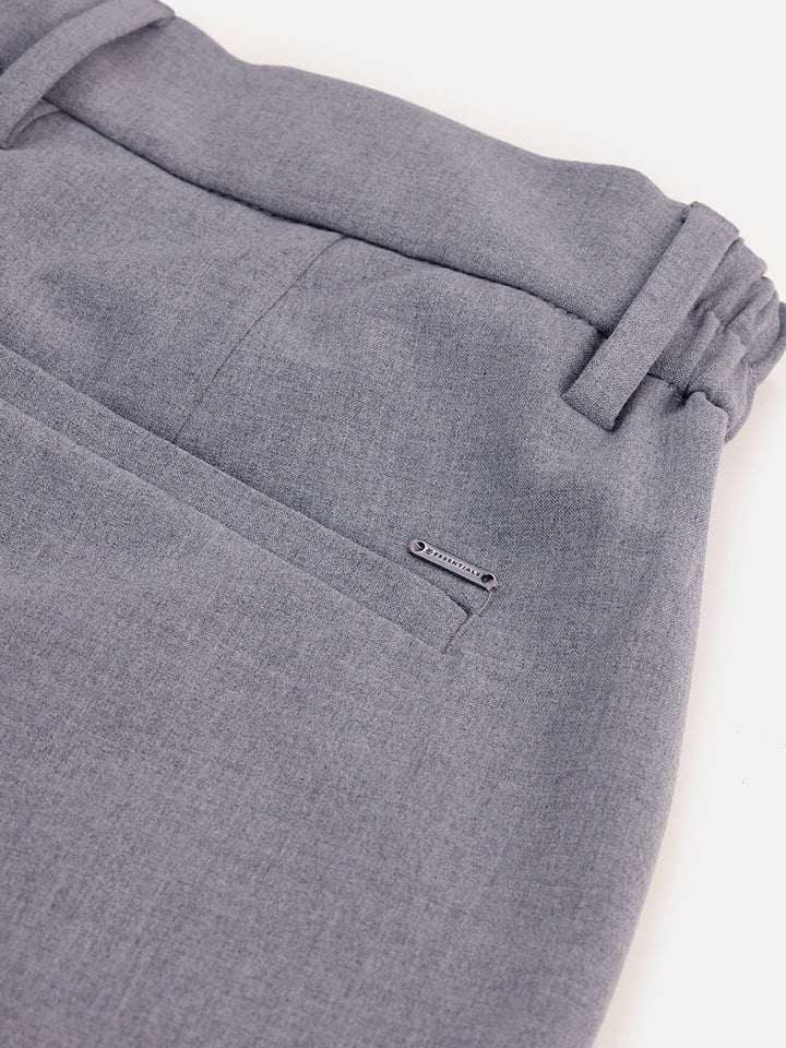 Travelite Straight Fit Trousers | Grey