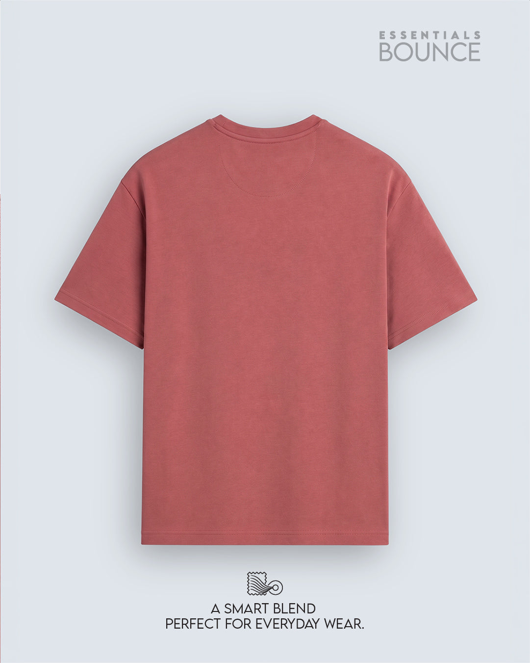 No Brainer Bounce Oversized T-Shirt | Essential |  Rust