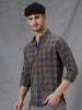 Khaki Checks Mastery Men's Shirt