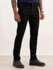 *Classic Solid Denim Jeans | Black