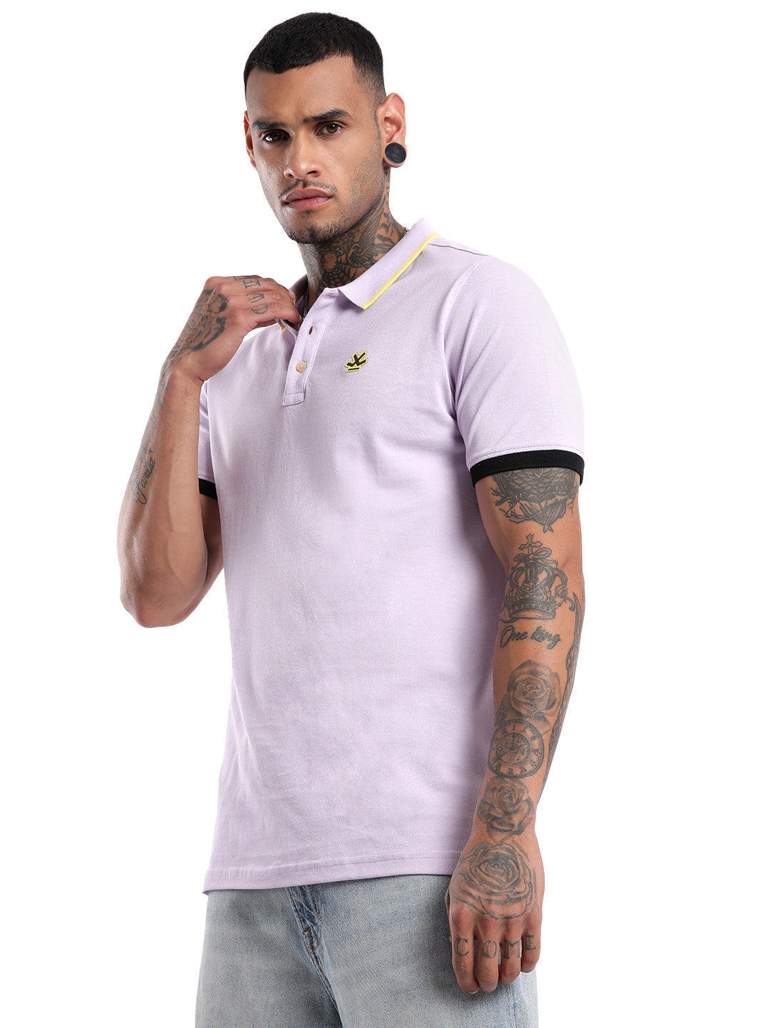 Urban Purple Tipping Polo T-Shirt