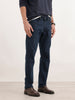 Solid Straight Fit Denim Jeans | Dark Blue