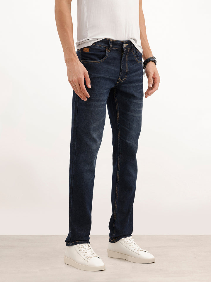 Casual Slim Fit Denim Jeans  | Blue