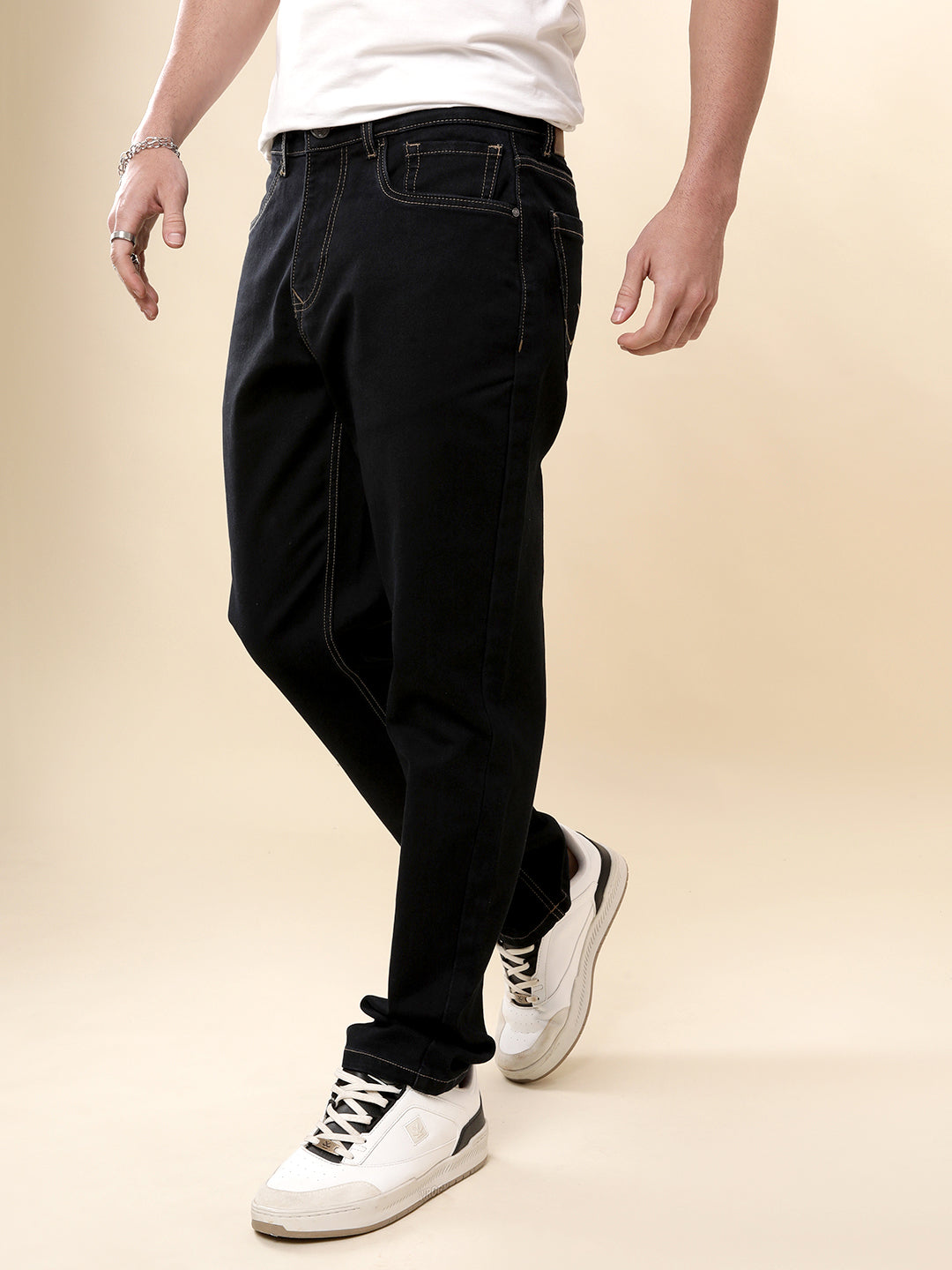 Classic Darkstone Relaxed Fit Denim Jeans