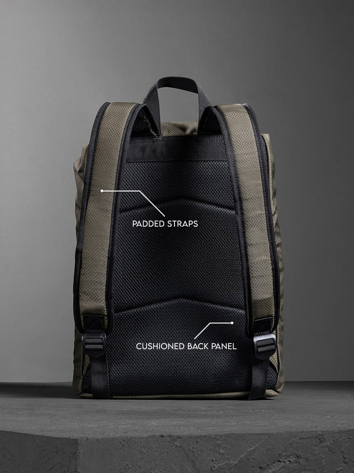 Drawstring Utility Backpack | Olive (30L)