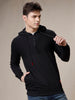 Wrogn One Black Hoodie