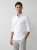 Smart Casual Shirt with Sleek Elevated Style | White