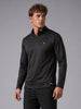 Performance Quarter Zip T-Shirt | Black | WTS01FSSL1266W
