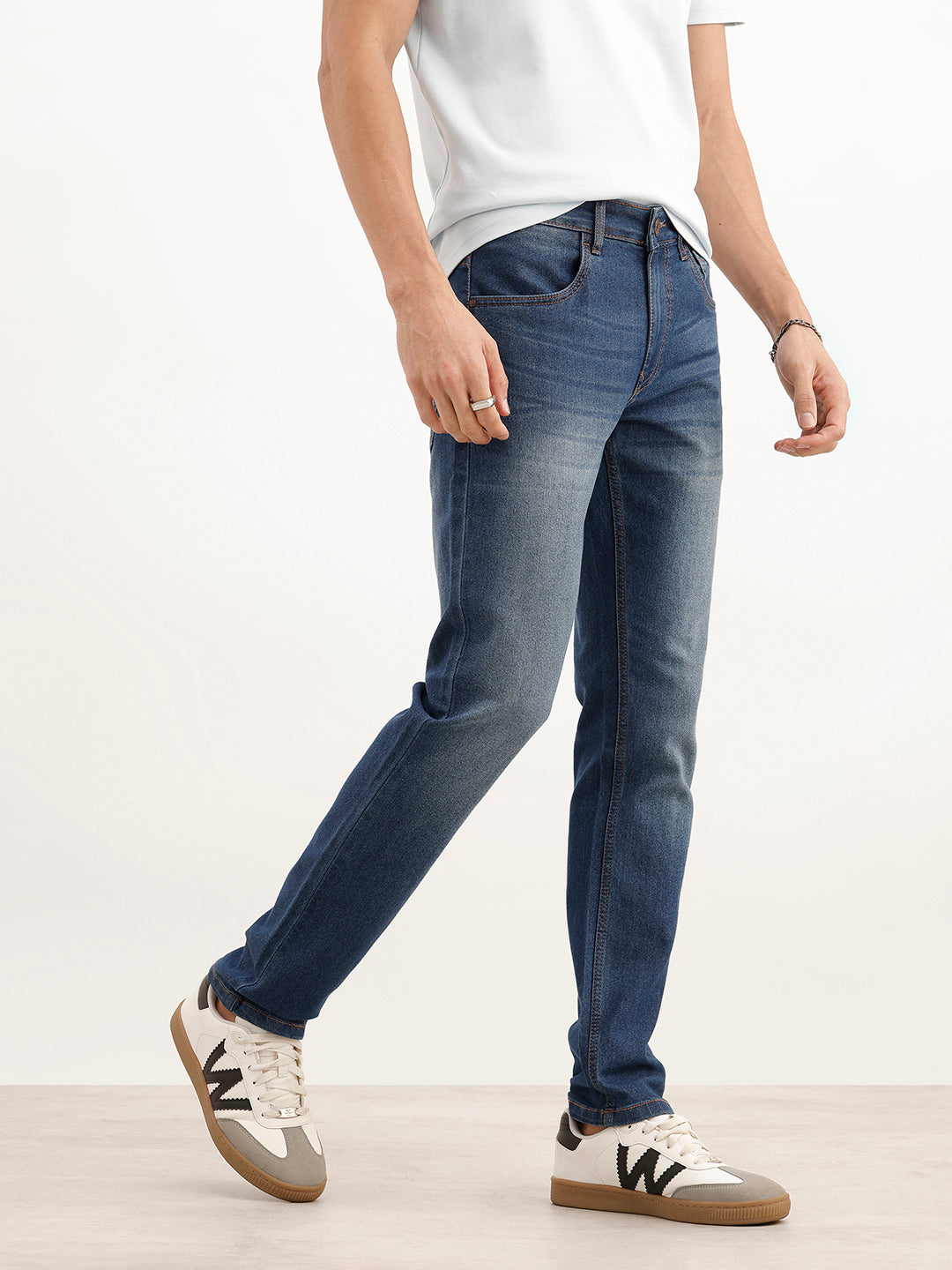 Classic Slim Fit Denim Jeans | Blue