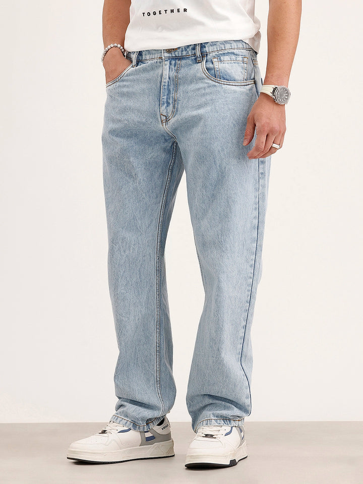 Anti Fit Denim Jeans | Light Blue