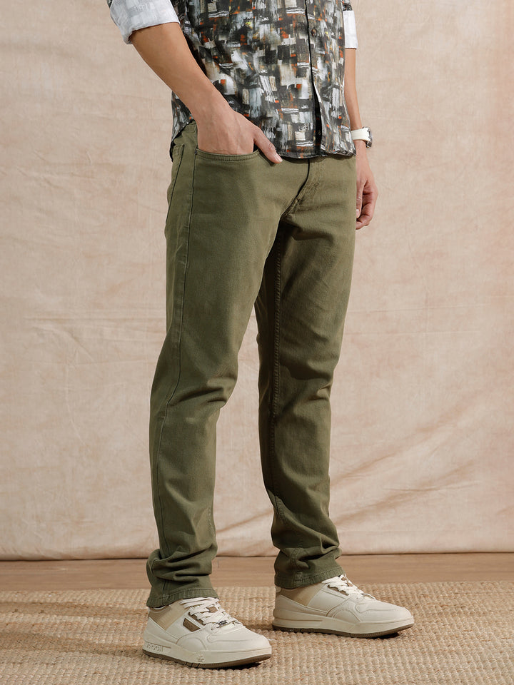 Casual Slim Fit Jeans | Black