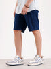 Classic Slim Fit Shorts   |  Navy Blue