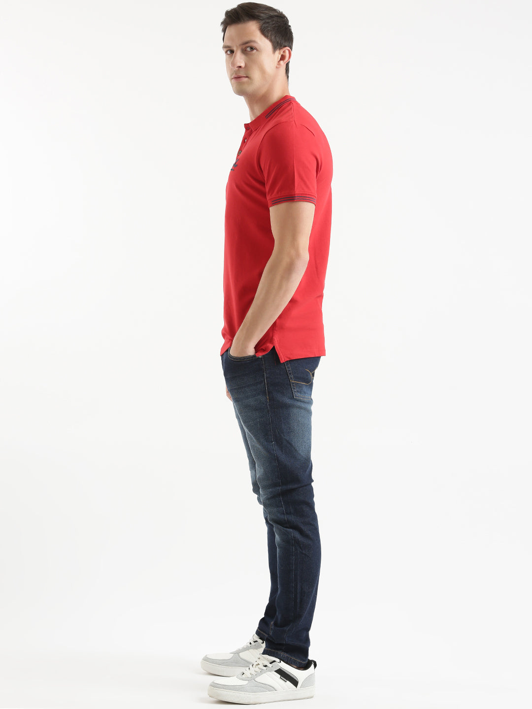 Classic Solid Polo T-Shirt