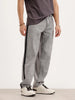 Loose Fit Cut & Sew Denim Jeans | Grey