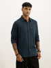 Solid Regular Fit Full Sleeve Shirt | Teal