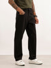 Solid Loose Fit Denim Jeans | Black