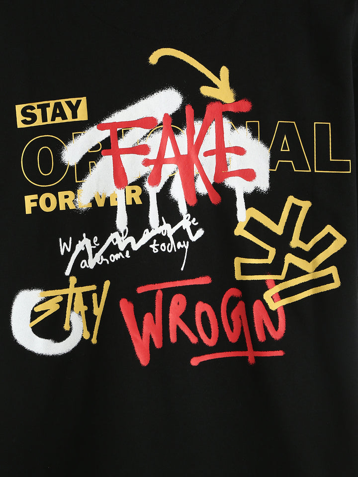 Heavy GSM Oversized Fit T-Shirt | Black