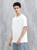 Thread Detailed Oversized T-Shirt | White