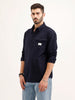 Classic Oversized Fit Shirt | Navy Blue