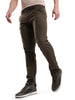 Classic Olive Slant Pocket Trouser