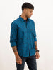 Regular Fit AOP Shirt | Blue