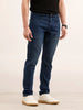 Slim Fit Solid Denim Jeans | Blue