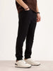 Jogger Fit Denim Jeans | Black