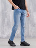 Men's Casual Slim Fit Jeans | Med Stone