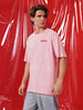 Netflix Chill Pink Oversized T-Shirt