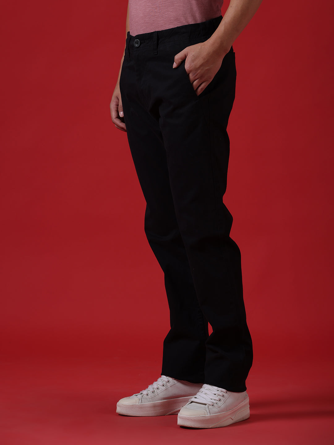 Clean Slate Black Trousers