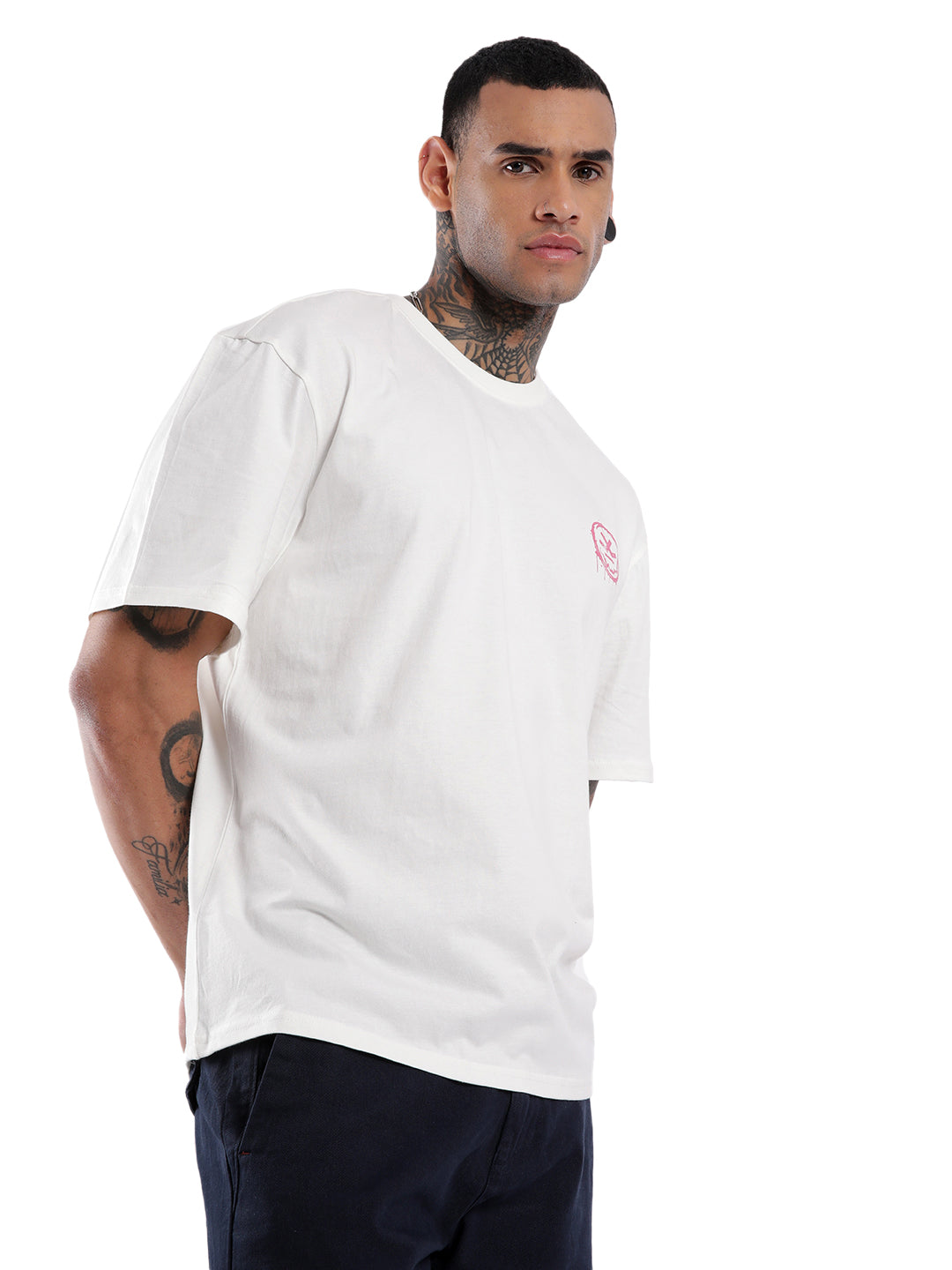 Embrace The Wrogn Side White T-Shirt