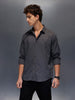 Men's Slim Fit Casual Shirt  |  Dark Grey