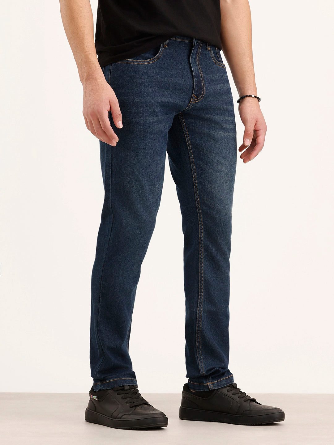 Slim Fit Denim Jeans | Dark Blue