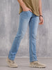 Straight Fit Midstone Washed Jeans | Midstone