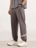 Cut&Sew Comfort Fit Jogger With Hd Print | Grey