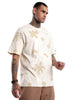 Urban Beige AOP Oversized T-Shirt