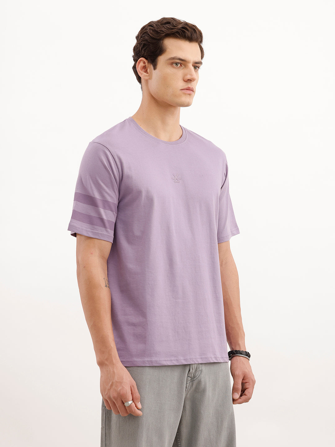 Comfort Fit HD Printed T-Shirt  | Purple