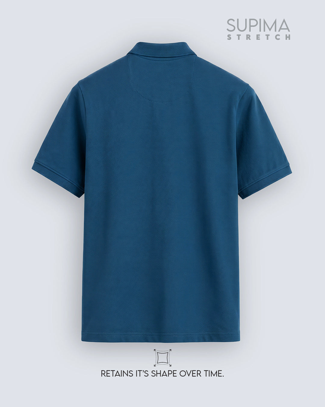 Essential Supima Polo T-Shirt | Essential | Teal