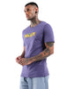 Wrogn Pixel Printed Purple T-Shirt