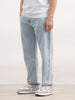 Anti Fit Solid Denim Jeans  | Light Blue