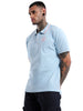 Light Blue Tipping Polo T-Shirt