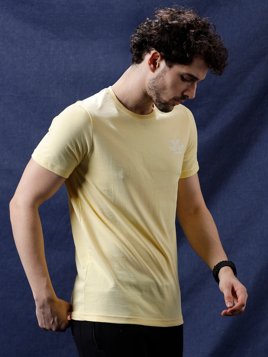 Solid Classic Round Neck T-Shirt