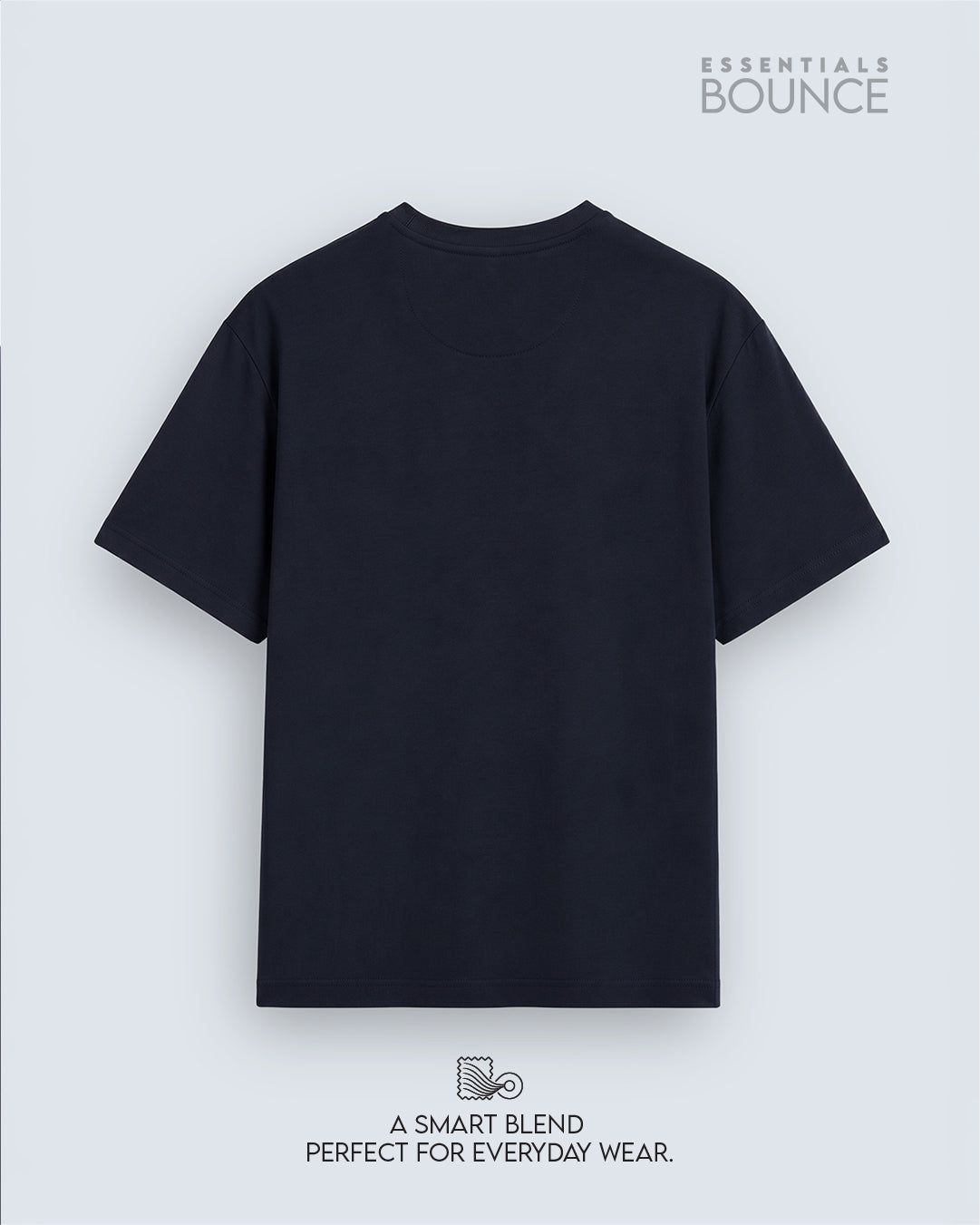 No Brainer Bounce Oversized T-Shirt | Essential | Navy Blue