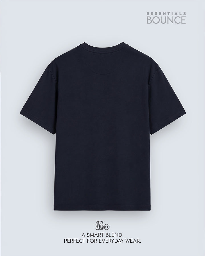 No Brainer Bounce Oversized T-Shirt | Essential | Navy Blue