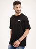 Oversized Backprinted T-Shirt | Black