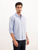 Solid Regular Fit Full Sleeve Shirt | Light Blue | WWSH9199F
