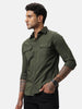 Premium Olive Solid Shirt